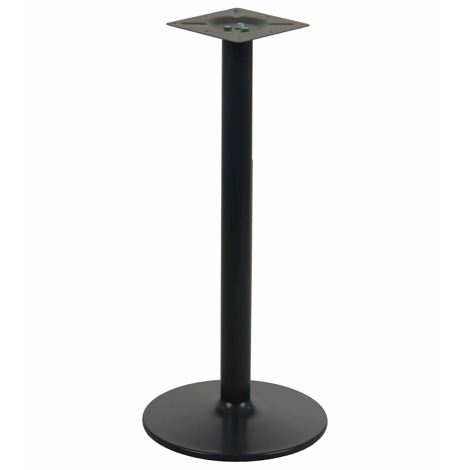 Pied de table en acier NY-B006/110 - ∅ 46 cm, black