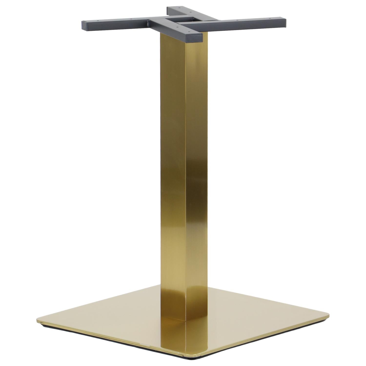 Pied de table en acier inoxydable SH-3002-6/G gold