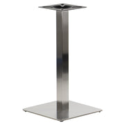Pied de table en acier inoxydable SH-3002-1/60/S brushed - 40x40 cm