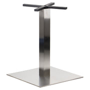 Pied de table en acier inoxydable SH-3002-7/S brusher - 55x55 cm