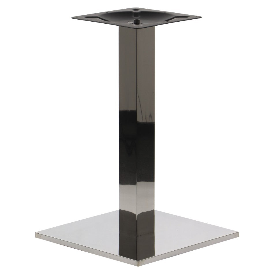 Pied de table en acier inoxydable SH-2002-1/P/8 polished - 45x45 cm