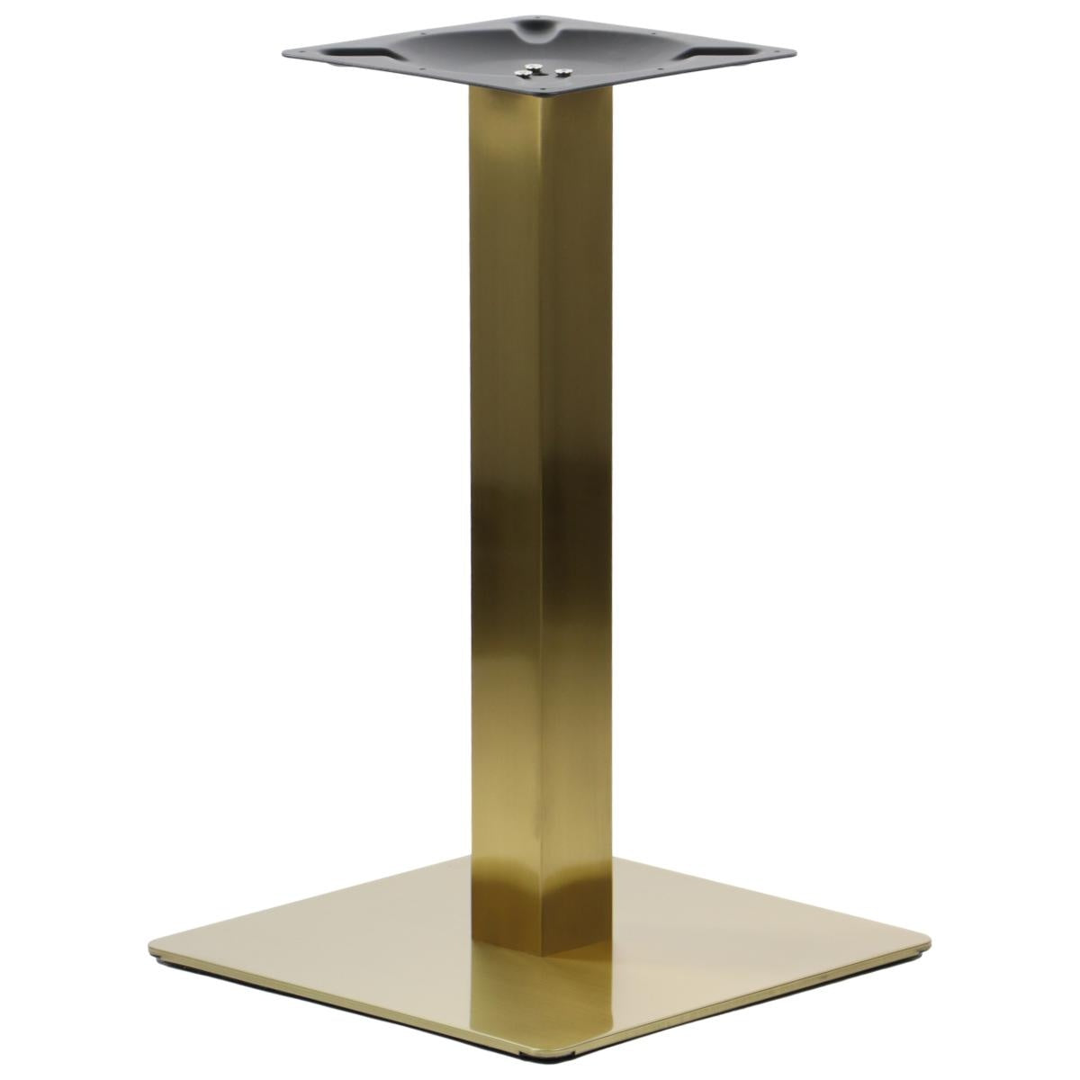 Pied de table en acier inoxydable SH-3002-5/G gold