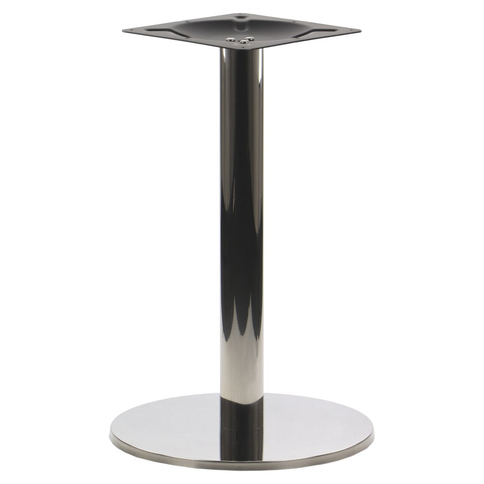 Pied de table en acier inoxydable SH-2001-1/P polished - ∅ 45 cm