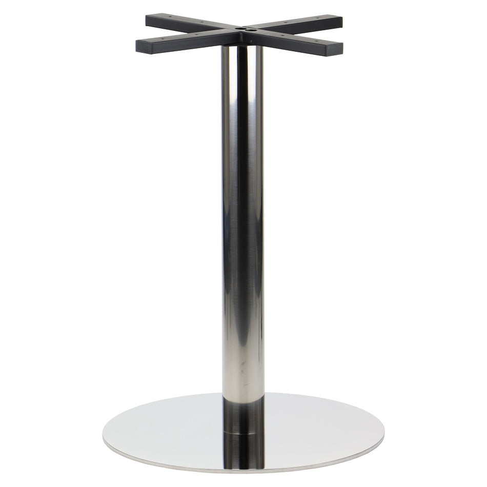 Pied de table en acier inoxydable SH-3001-6/P polished - ∅ 49,5 cm