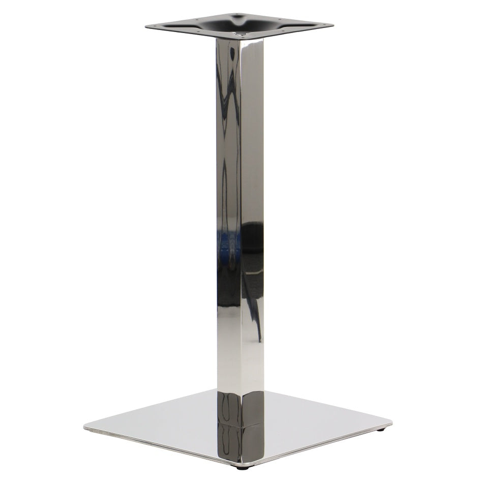 Pied de table en acier inoxydable SH-3002-1/60/P polished - 40x40 cm