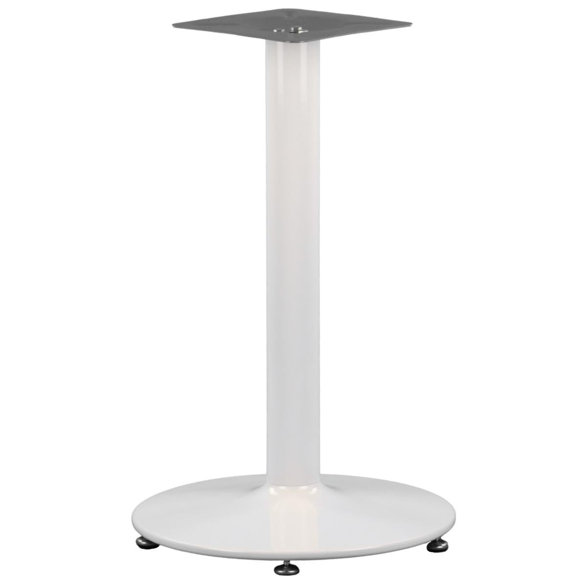 Pied de table en acier NY-B006/46/72 white