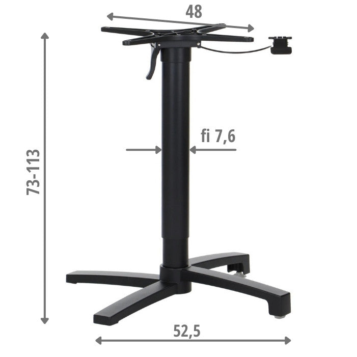 Pied de table réglable réglable en hauteur SH-C06/B adjustable height