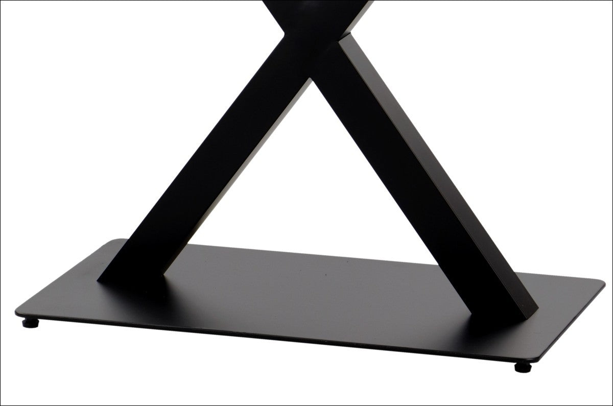 Pied de table en acier SH-3007-2/B - 69,5x39,5 cm
