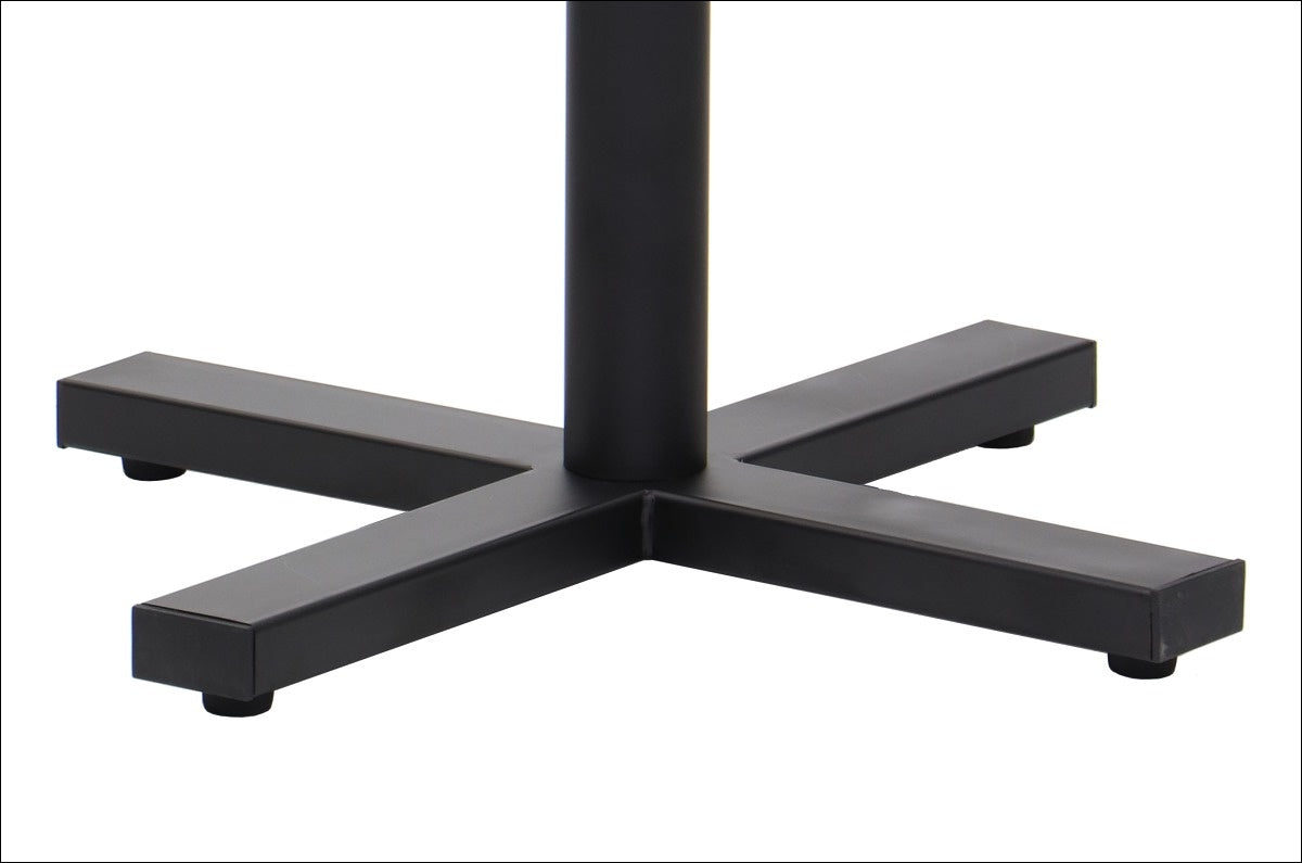 Pied de table en acier SH-3046-1/B - 58x58 cm