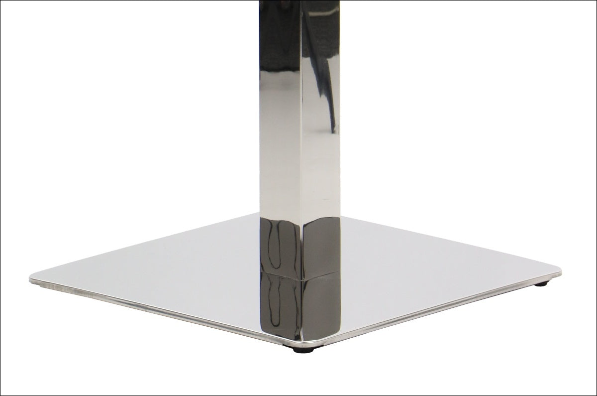 Pied de table en acier inoxydable SH-3002-1/60/P polished - 40x40 cm