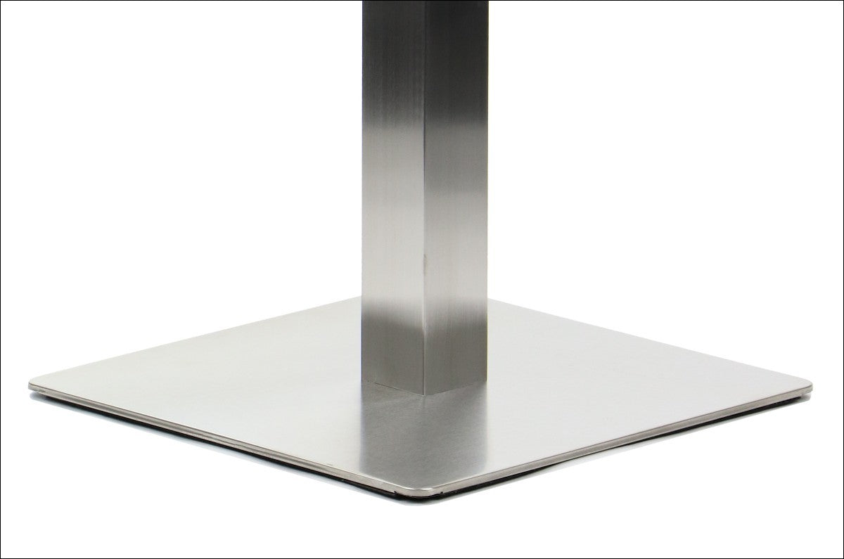 Pied de table en acier inoxydable SH-3002-6/S brusher - 50x50 cm