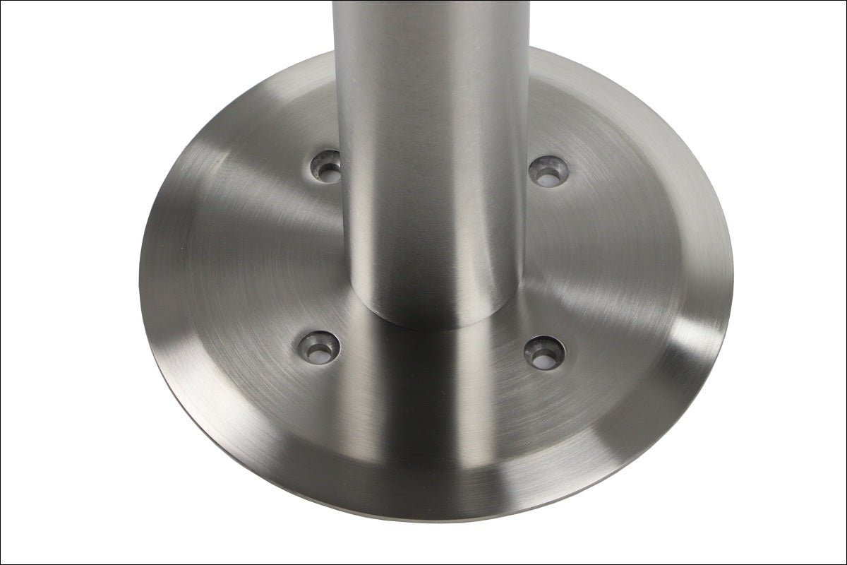 Pied de table à fixer au sol SH-3017-2/H/S brushed