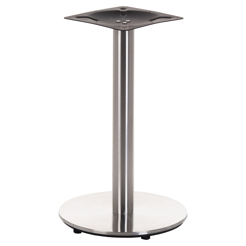 Pied de table en acier inoxydable SH-2001-1/S brushed - ∅ 45 cm