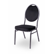 Chaise de réception I Herman velours