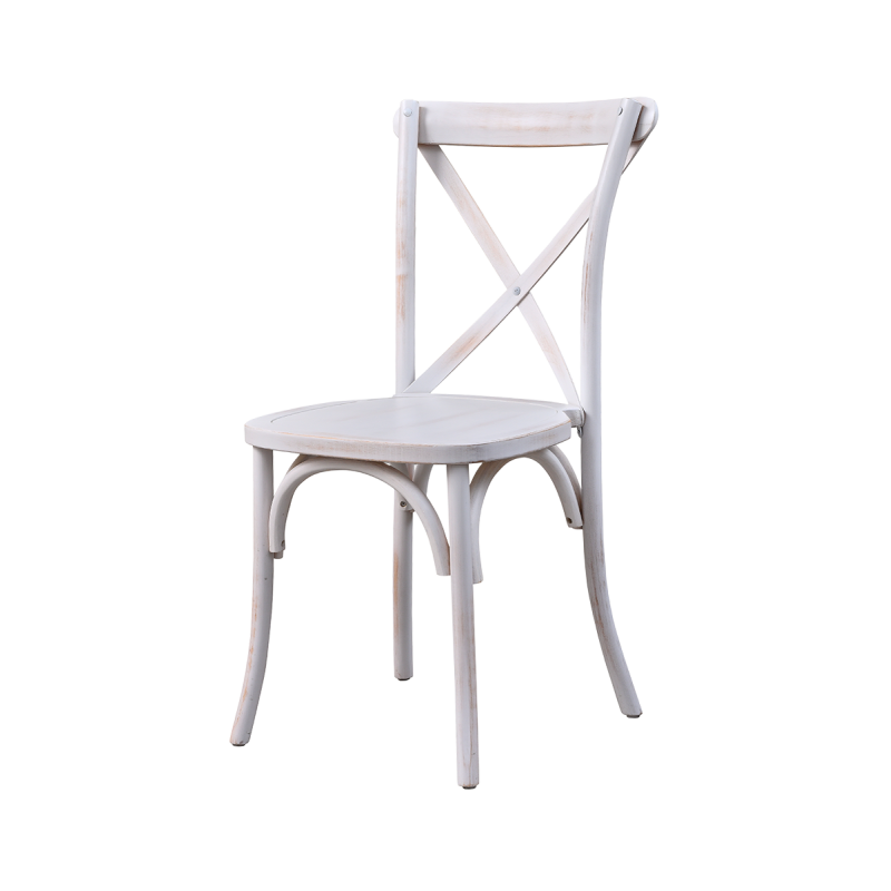 Chaise de mariage I CROSS BACK POOLYWOOD