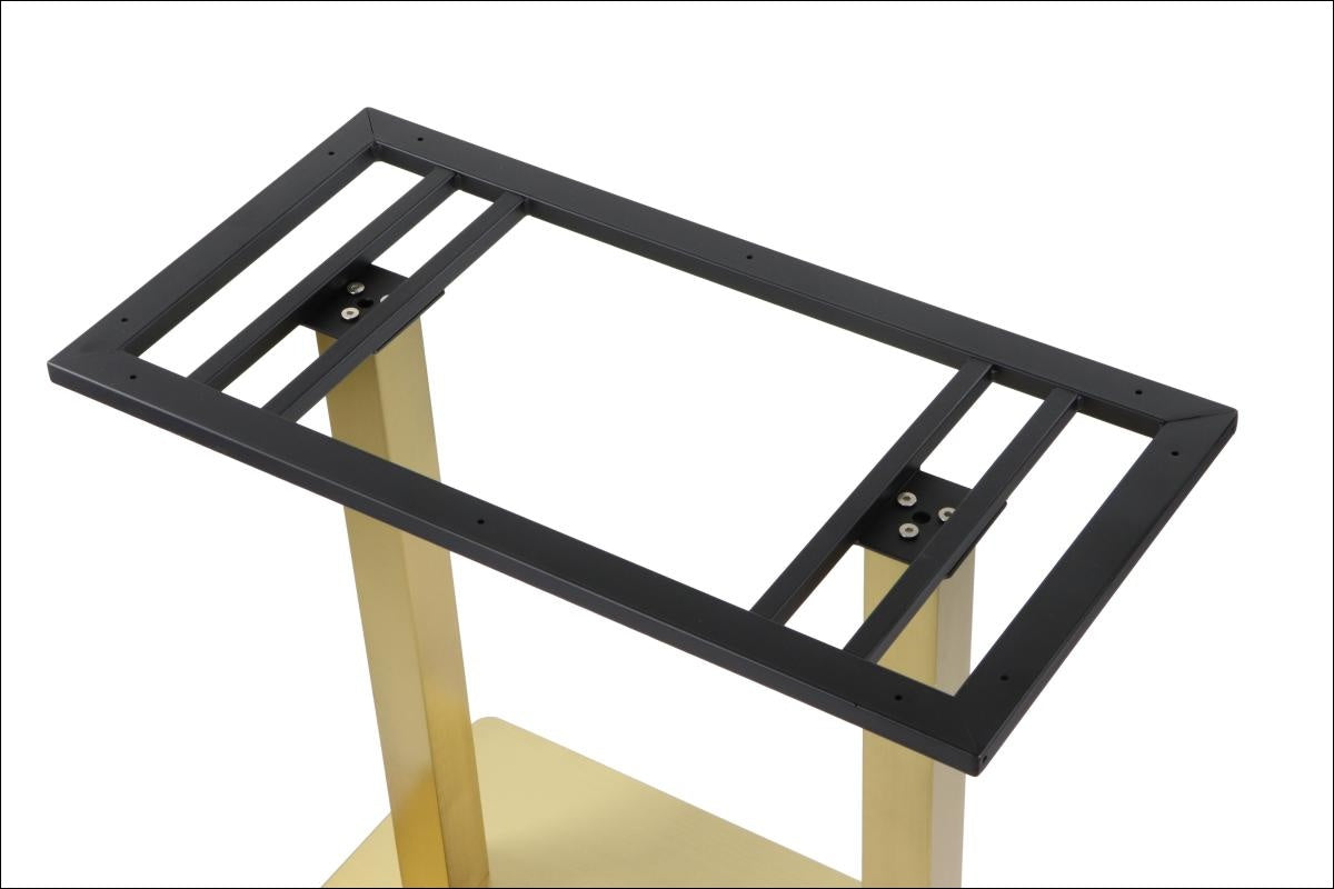 Pied de table en acier inoxydable SH-3003-1/G gold