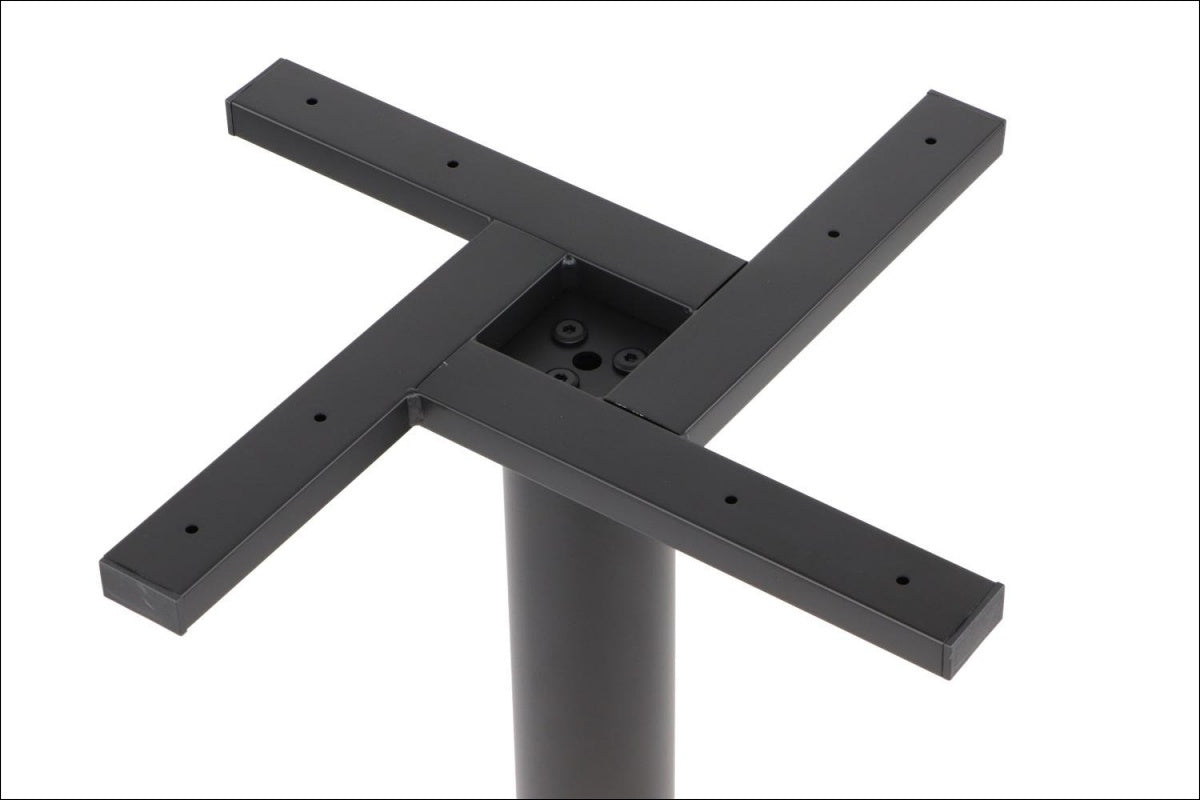 Pied de table en acier inoxydable SH-3002-6/GB gold/black