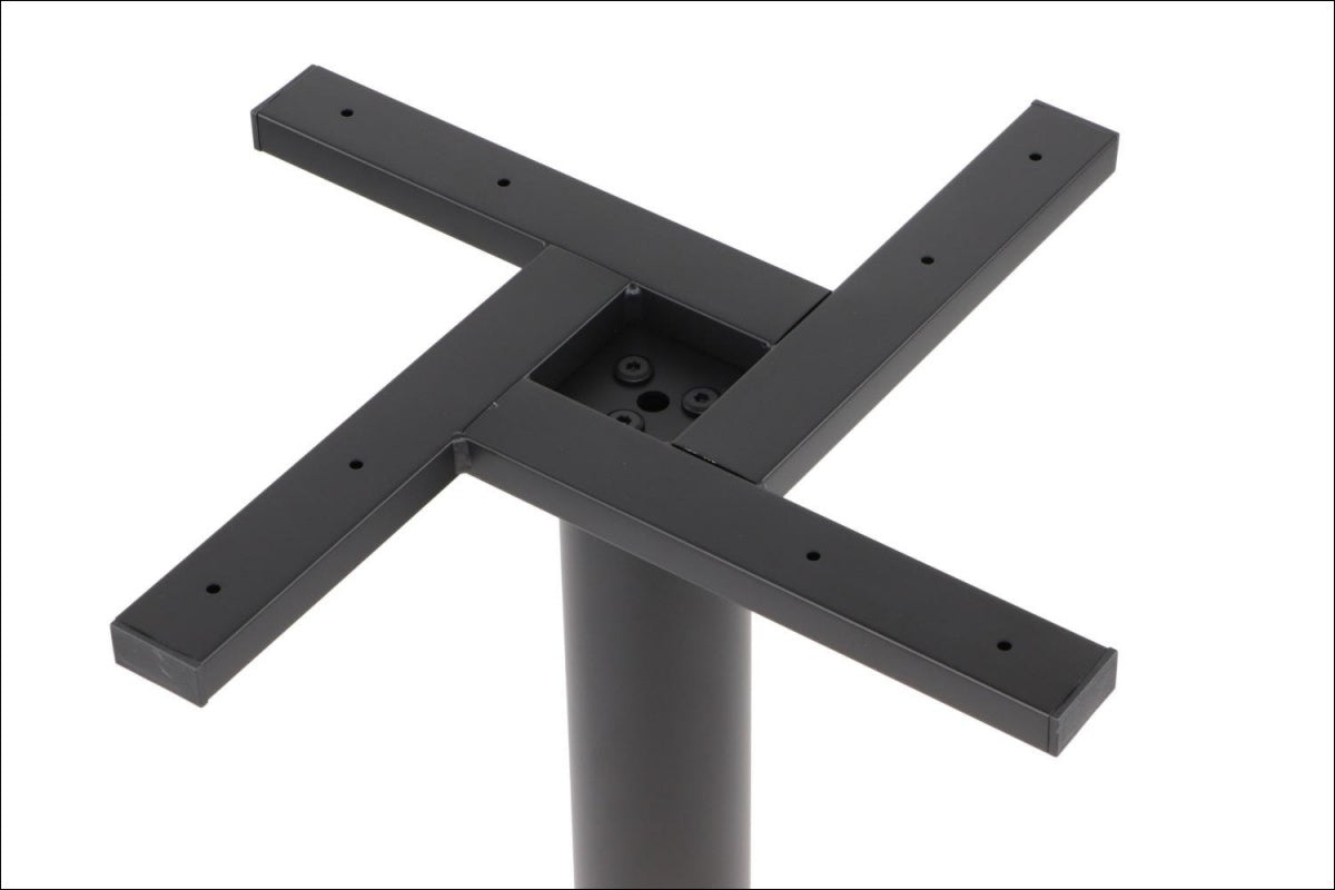 Pied de table en acier inoxydable SH-3001-6/GB gold/black