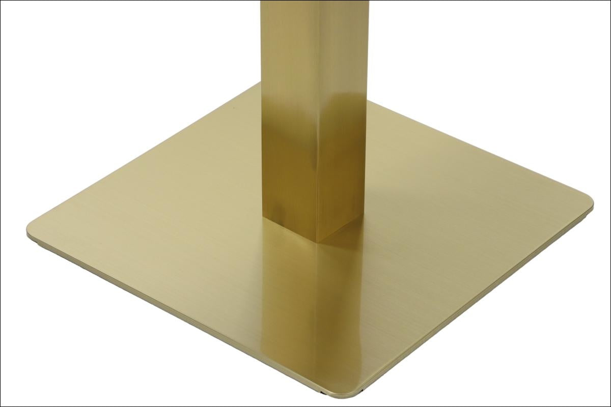 Pied de table en acier inoxydable SH-3002-5/G gold