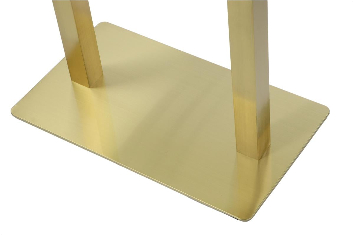 Pied de table en acier inoxydable SH-3003-1/G gold