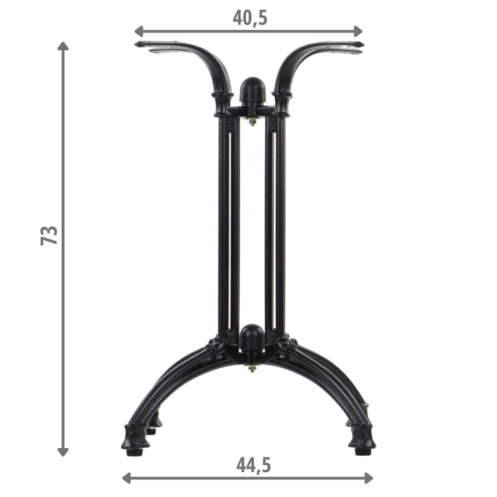 Pied de table en fonte SH-5028/B