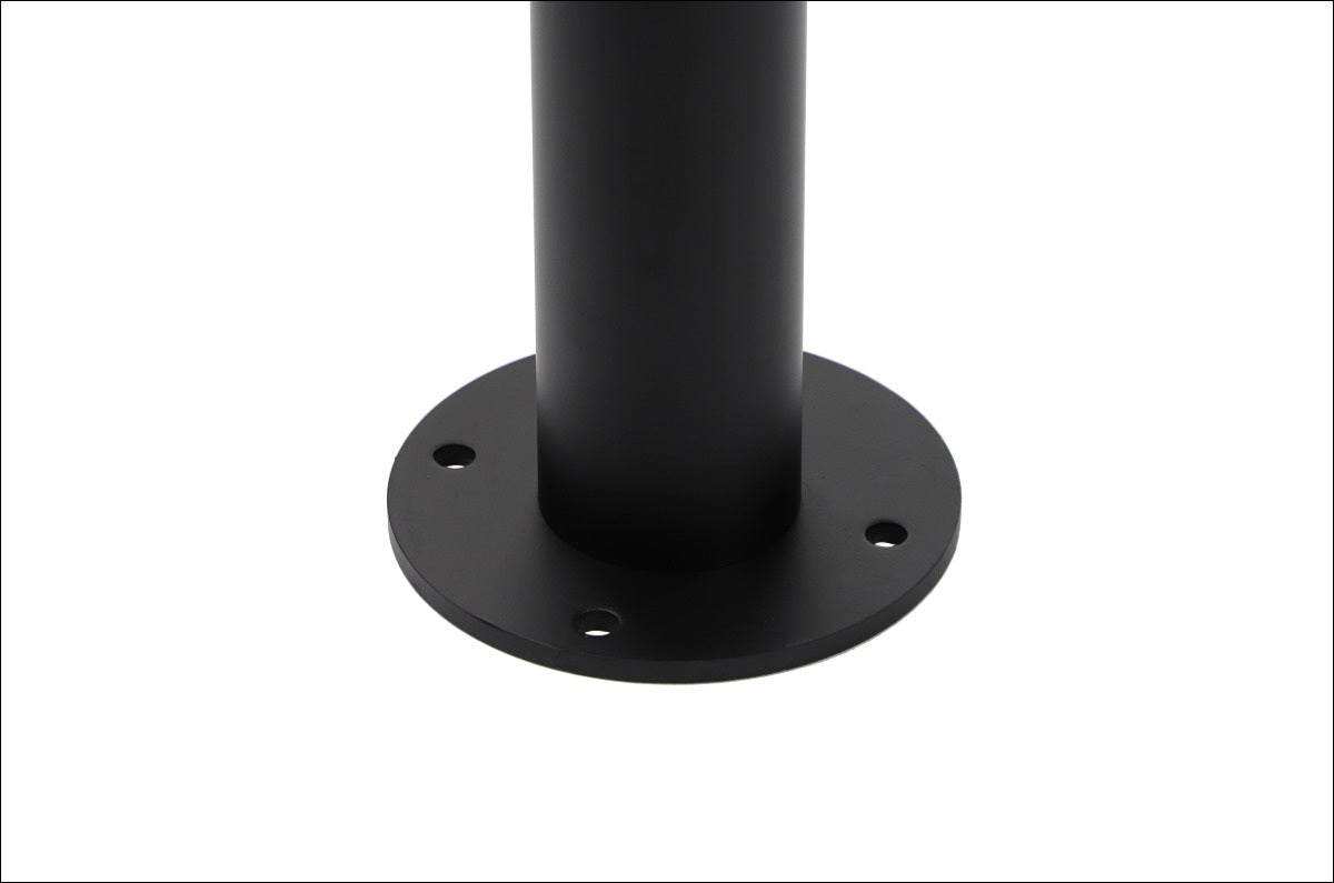 Pied de table à fixer au sol SH-3018-2/H/B black