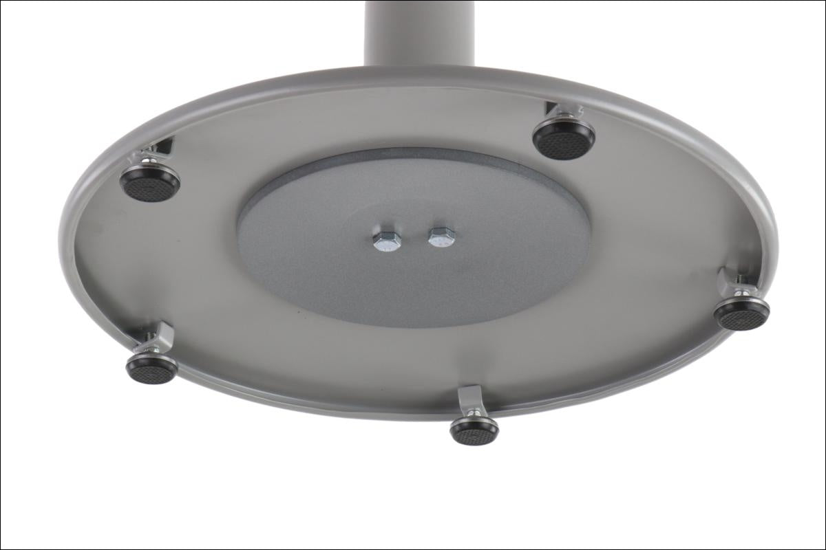 Pied de table en acier NY-B006/57 - 5 - ∅ 46 cm, alu