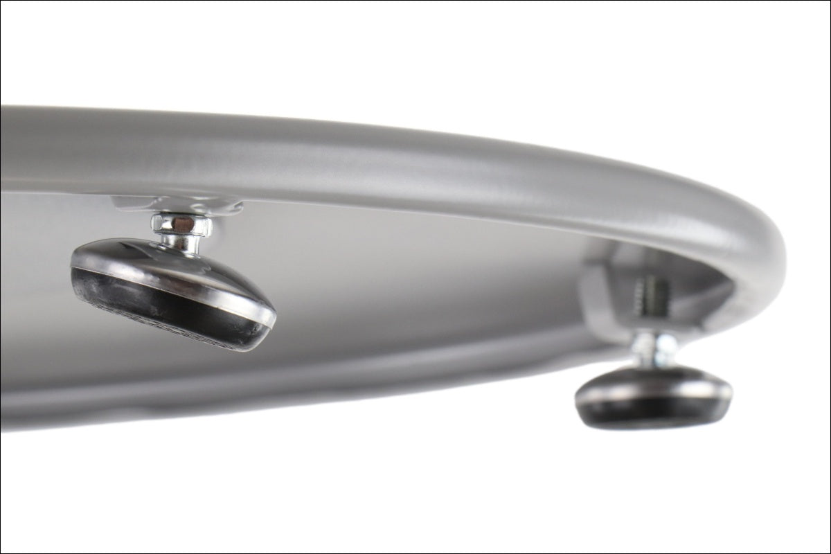 Pied de table en acier NY-B006/110 - ∅ 46 cm, alu