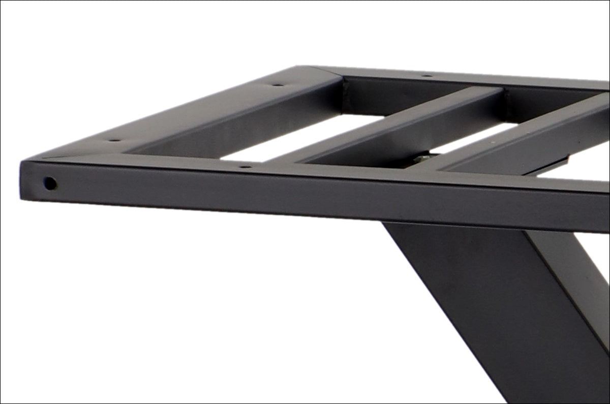 Pied de table en acier SH-3007-2/B - 69,5x39,5 cm