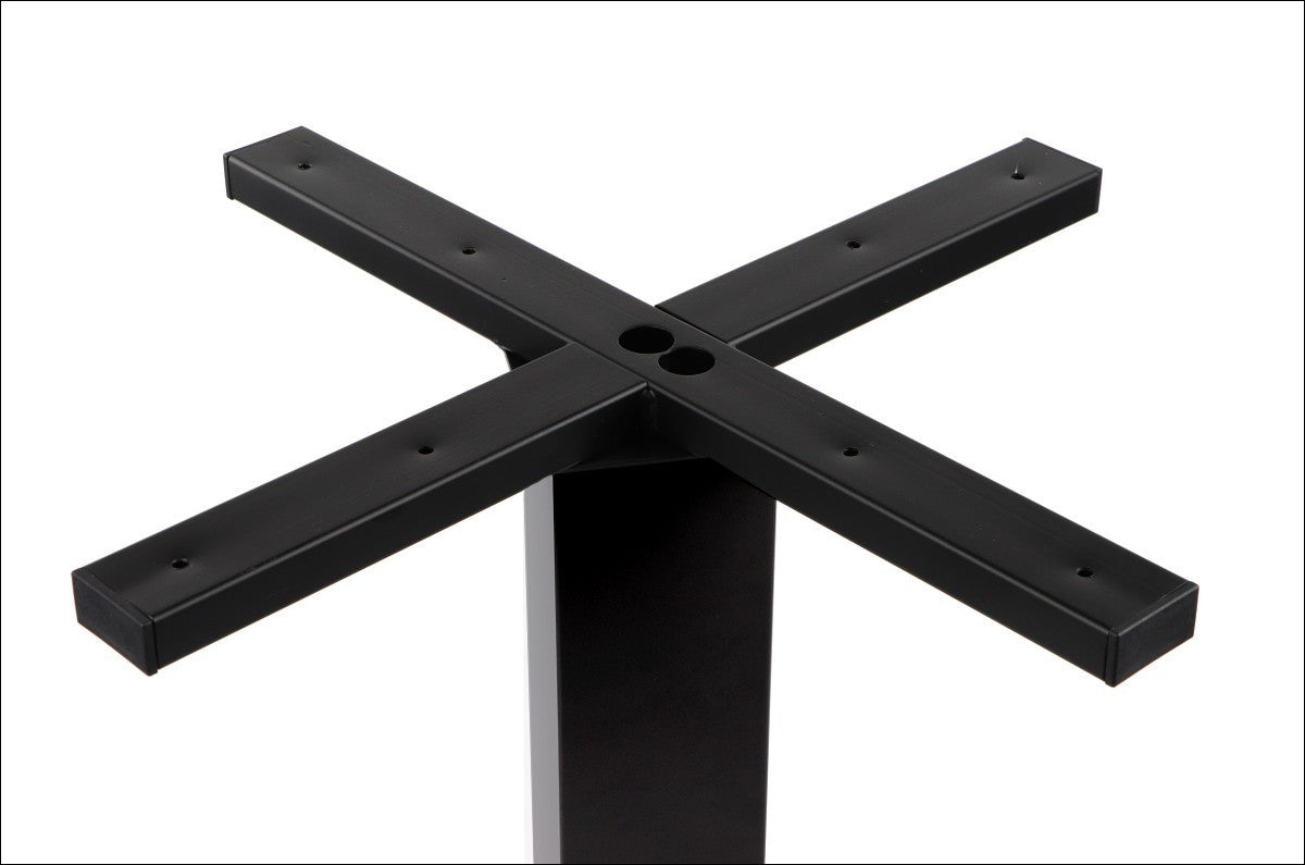 Pied de table en acier SH-5002-7/B - 55x55 cm