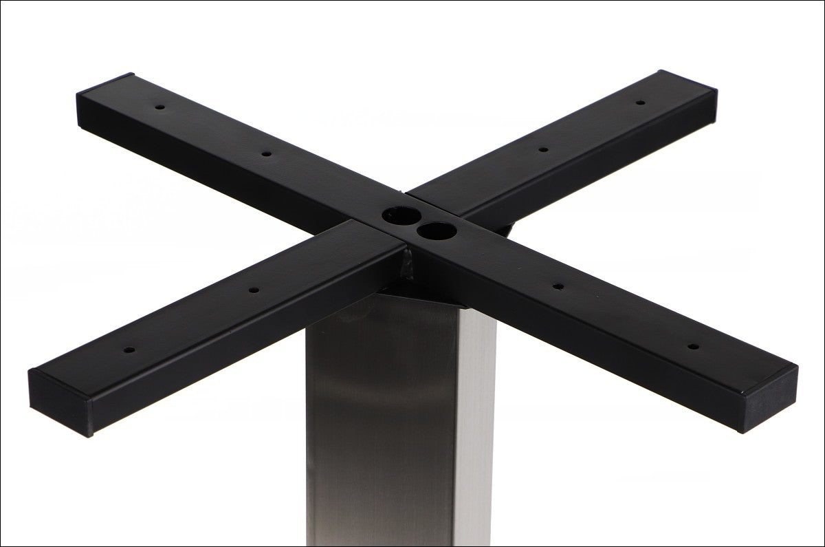 Pied de table en acier inoxydable SH-3002-6/S brusher - 50x50 cm